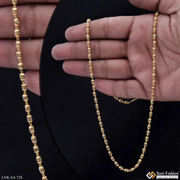 Fashionable_Gold_Plated_Tulsi_Mala_For_Women_Style_A728