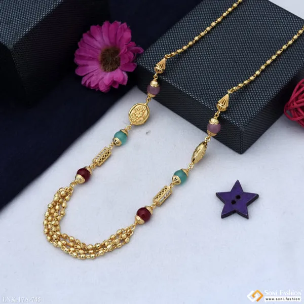 Eye_Catching_Design_Gold_Plated_Mala_For_Women_Style_A745