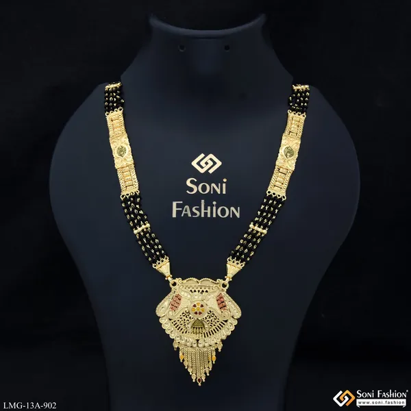 4_Line_Fancy_Design_Gold_Plated_Mangalsutra_For_Women_Style_A902
