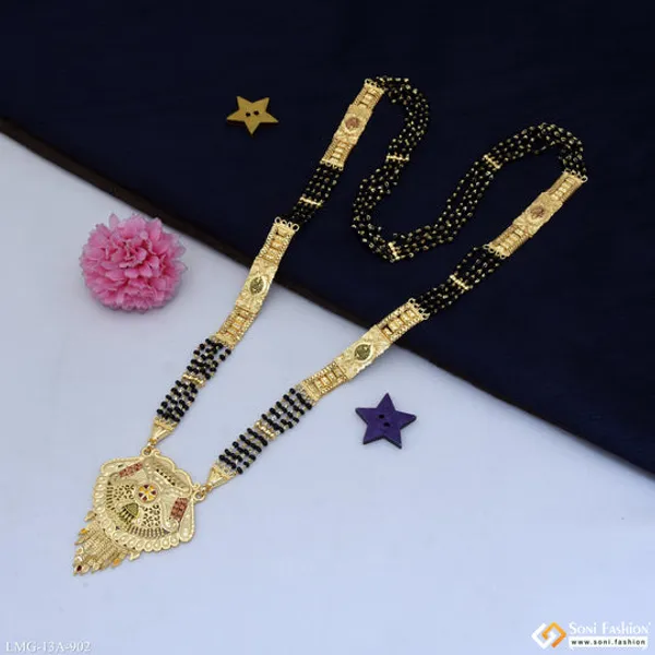 4_Line_Fancy_Design_Gold_Plated_Mangalsutra_For_Women_Style_A902