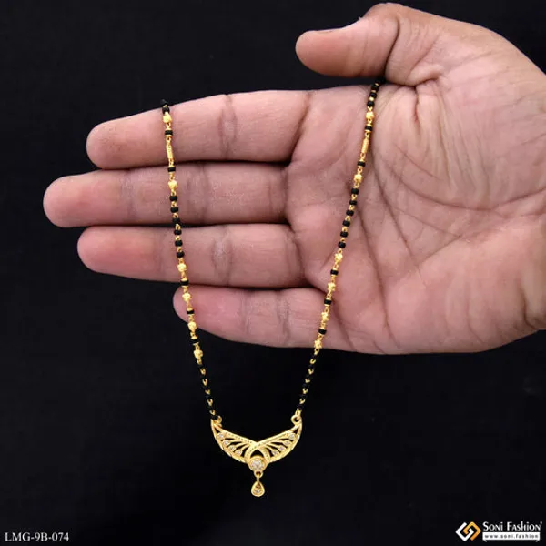 Dazzling_Design_Gold_Plated_Mangalsutra_For_Women_Style_B074