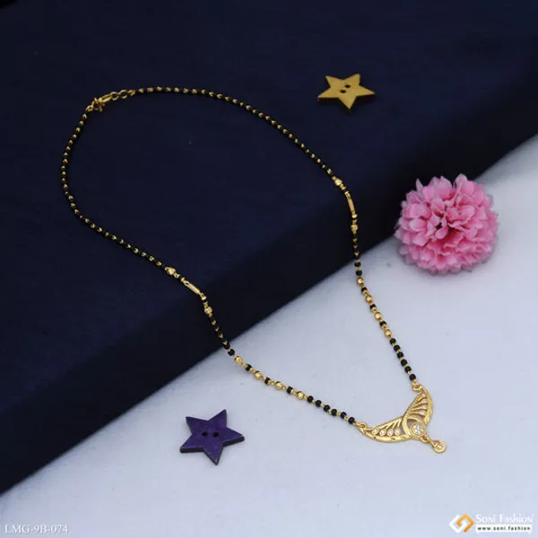 Dazzling_Design_Gold_Plated_Mangalsutra_For_Women_Style_B074