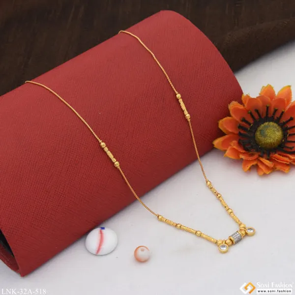 1_Gram_Gold_Plated_Finely_Detailed_Necklace_For_Ladies_Style_A518