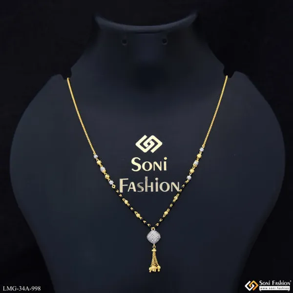 1_Gram_Gold_Plated_Chic_Design_Mangalsutra_For_Women_Style_A998