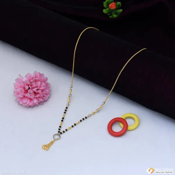 1_Gram_Gold_Plated_Chic_Design_Mangalsutra_For_Women_Style_A998