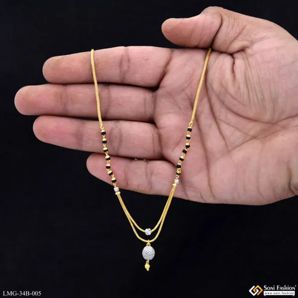 1_Gram_Gold_Plated_Glittering_Design_Mangalsutra_For_Women_Style_B005