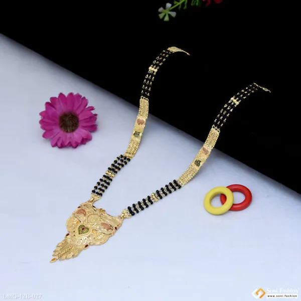 Fashionable_Gold_Plated_Mangalsutra_For_Women_Style_B027