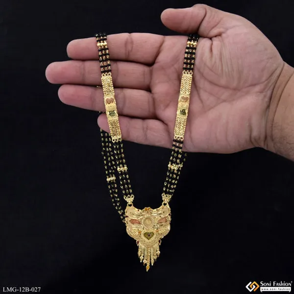 Fashionable_Gold_Plated_Mangalsutra_For_Women_Style_B027