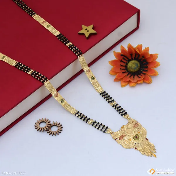 Fashionable_Gold_Plated_Mangalsutra_For_Women_Style_B027