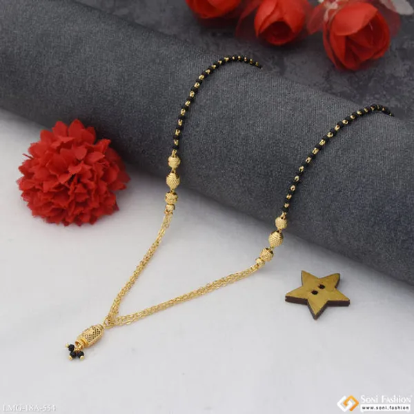 1_Gram_Gold_Plated_Designer_Mangalsutra_For_Women_Style_A554