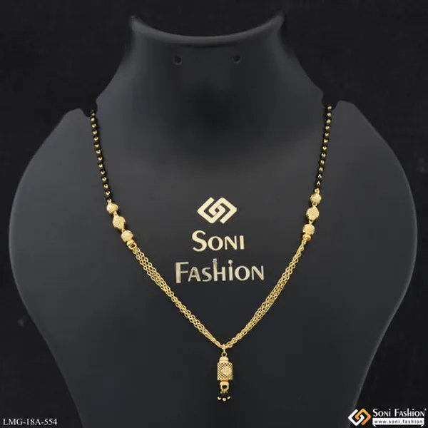 1_Gram_Gold_Plated_Designer_Mangalsutra_For_Women_Style_A554