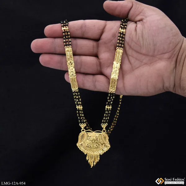 Brilliant_Design_Gold_Plated_Mangalsutra_For_Women_Style_A954