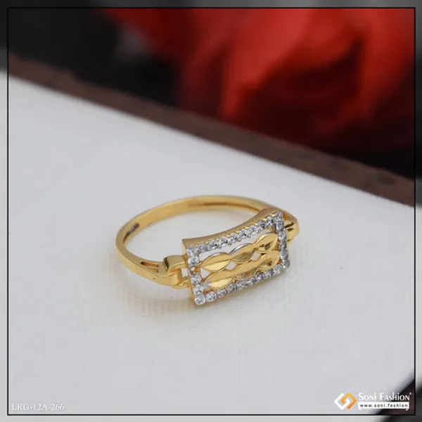 1_Gram_Gold_Plated_Brilliant_Design_Ring_For_Ladies_Style_A266