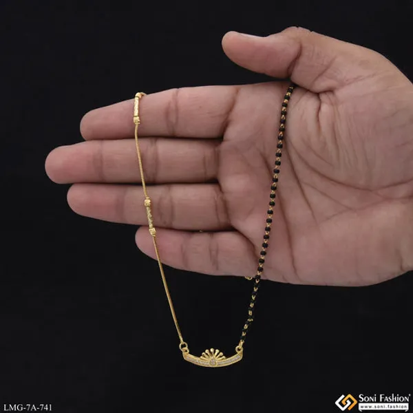 High_Class_Design_Gold_Plated_Mangalsutra_For_Women_Style_A741