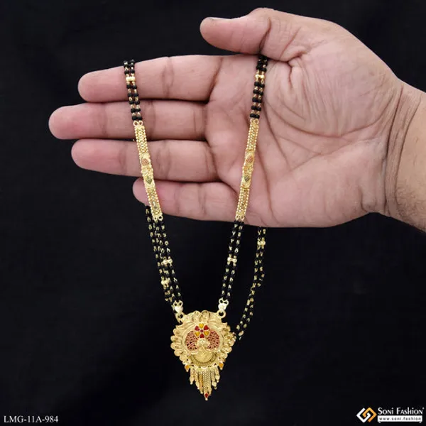 Charming_Design_Gold_Plated_Mangalsutra_For_Women_Style_A984