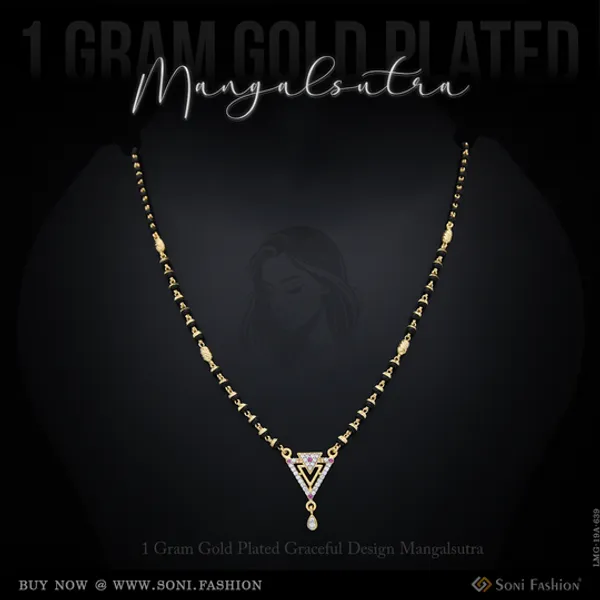 1_Gram_Gold_Plated_Graceful_Design_Mangalsutra_For_Women_Style_A639
