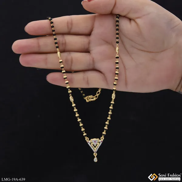 1_Gram_Gold_Plated_Graceful_Design_Mangalsutra_For_Women_Style_A639