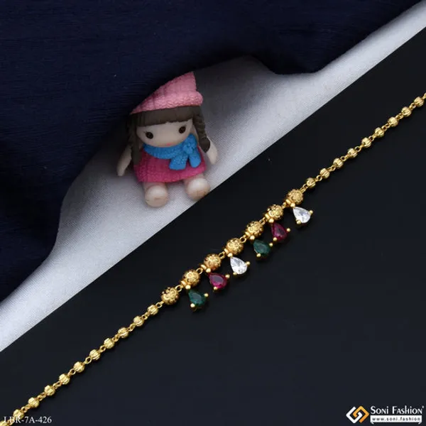 Stunning_Design_Gold_Plated_Bracelet_For_Ladies_Style_A426