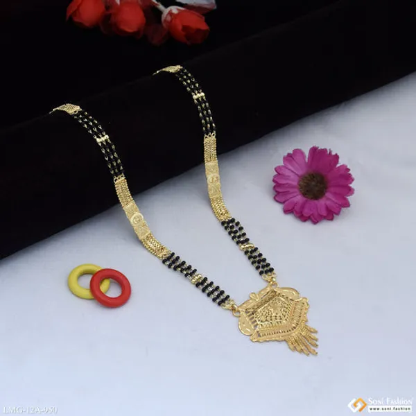 Finely_Detailed_Gold_Plated_Mangalsutra_For_Women_Style_A950