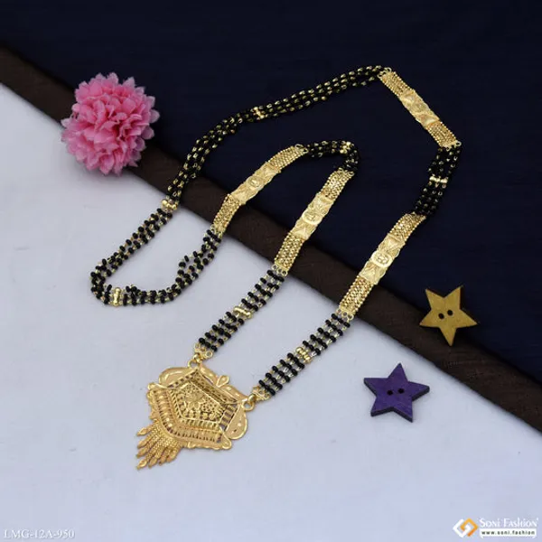 Finely_Detailed_Gold_Plated_Mangalsutra_For_Women_Style_A950
