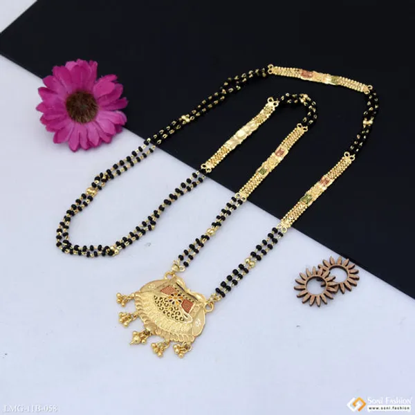 Sparkling_Design_Gold_Plated_Mangalsutra_For_Women_Style_B058