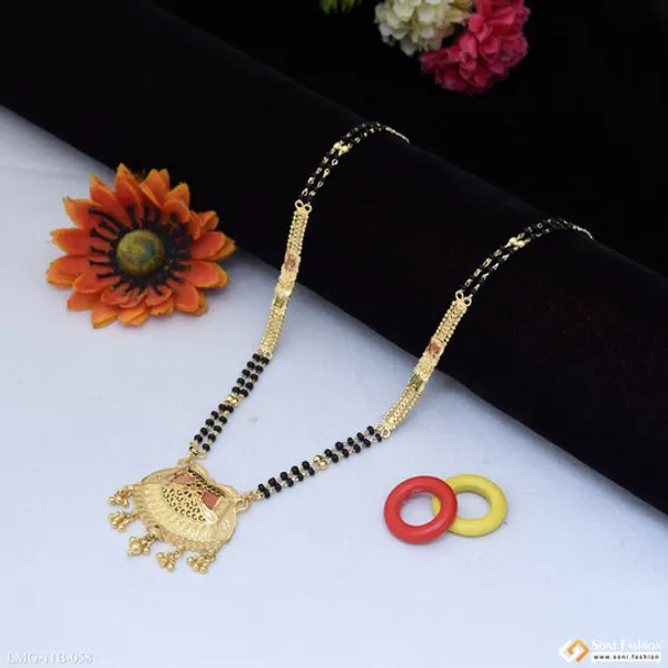 Sparkling_Design_Gold_Plated_Mangalsutra_For_Women_Style_B058
