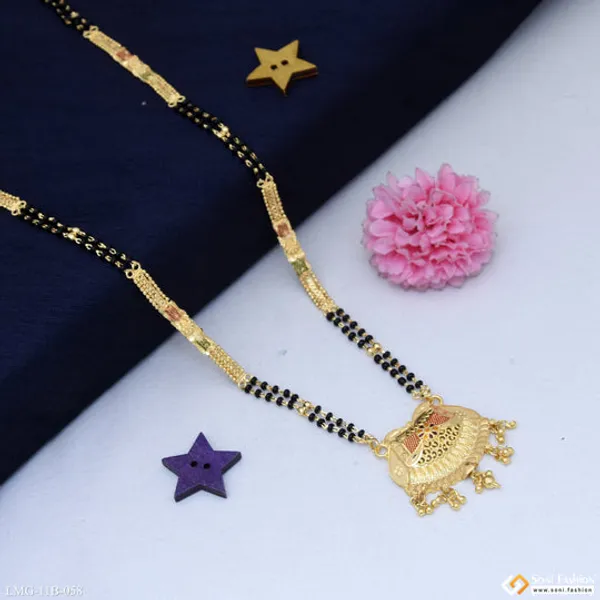 Sparkling_Design_Gold_Plated_Mangalsutra_For_Women_Style_B058