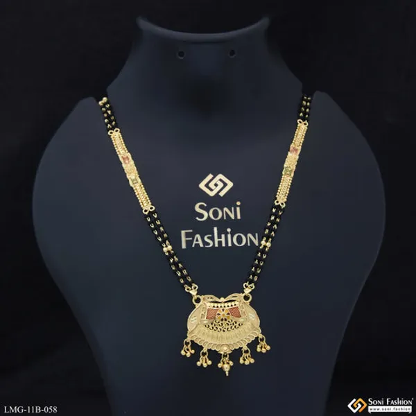 Sparkling_Design_Gold_Plated_Mangalsutra_For_Women_Style_B058
