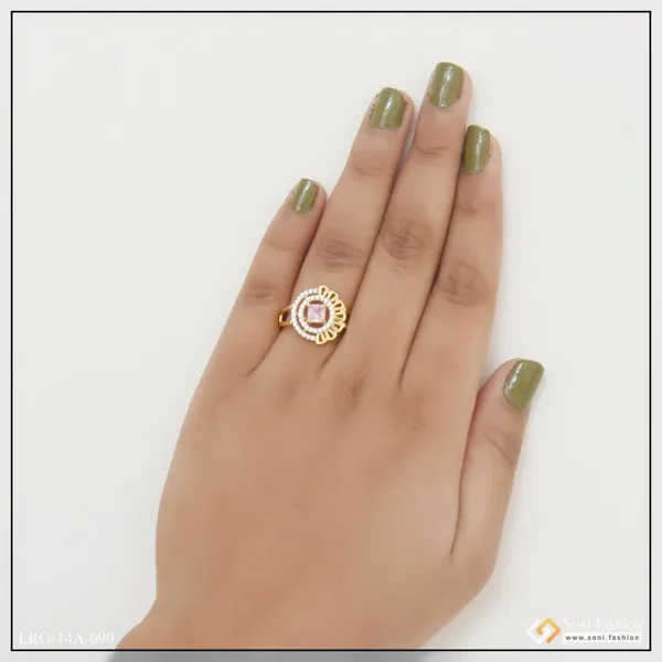 1_Gram_Gold_Plated_Purple_Stone_With_Diamond_Designer_Ring_For_Ladies_Style_Lrg_090