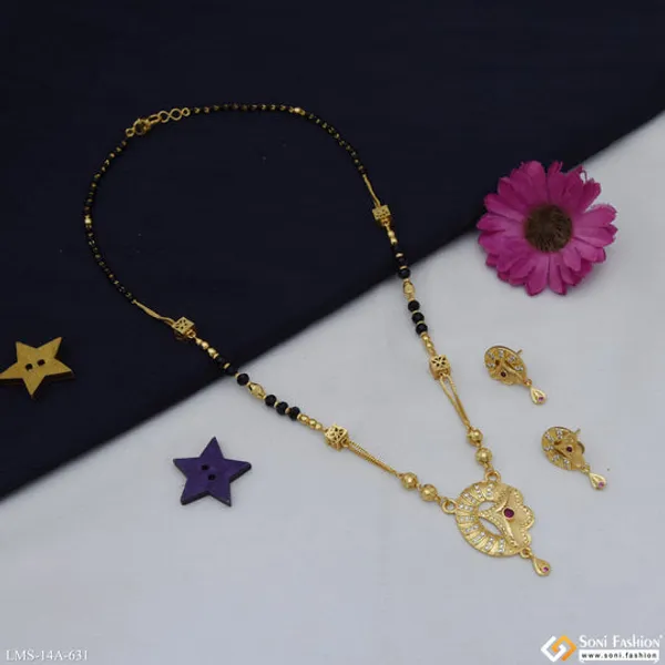 Artisanal_Design_Gold_Plated_Mangalsutra_Set_For_Women_Style_A631