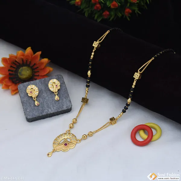 Artisanal_Design_Gold_Plated_Mangalsutra_Set_For_Women_Style_A631