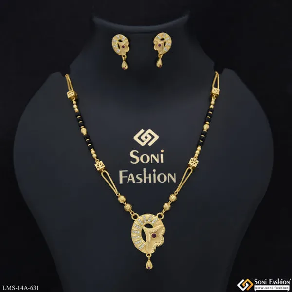 Artisanal_Design_Gold_Plated_Mangalsutra_Set_For_Women_Style_A631