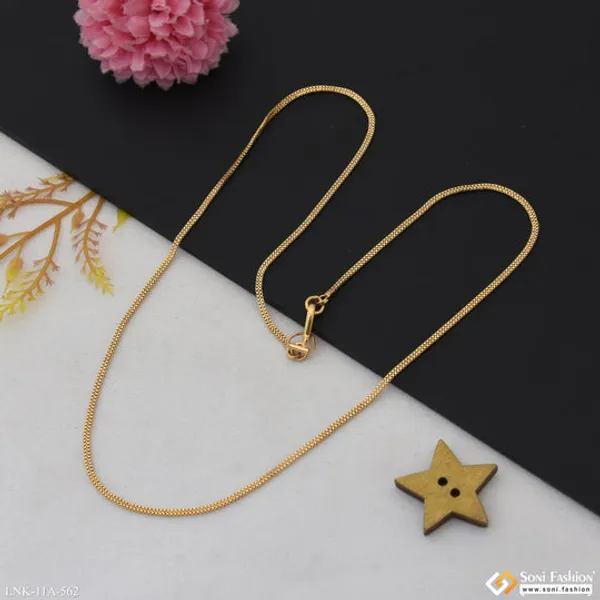 1_Gram_Gold_Plated_Eye_Catching_Design_Chain_For_Ladies_Style_A562