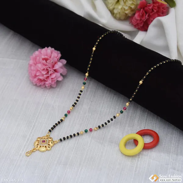 Unique_Design_Gold_Plated_Mangalsutra_For_Women_Style_A818