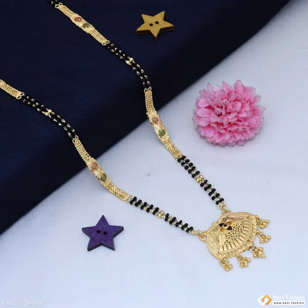 Glamorous_Design_Gold_Plated_Mangalsutra_For_Women_Style_B048