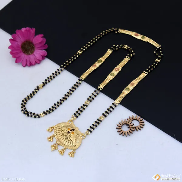 Glamorous_Design_Gold_Plated_Mangalsutra_For_Women_Style_B048