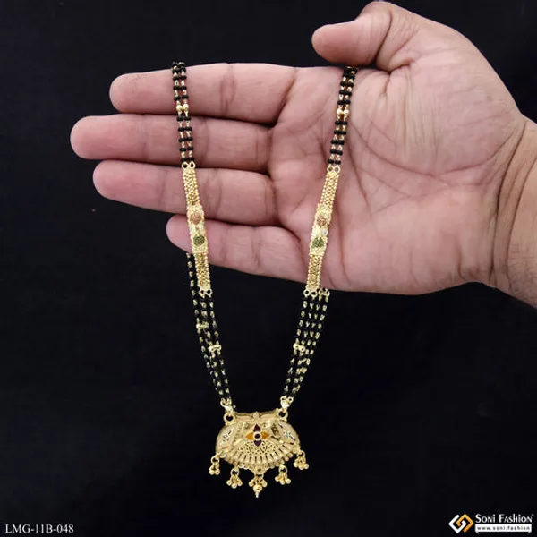 Glamorous_Design_Gold_Plated_Mangalsutra_For_Women_Style_B048