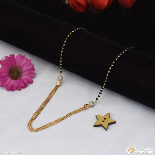 1_Gram_Gold_Plated_Opulent_Design_Mangalsutra_For_Women_Style_A786