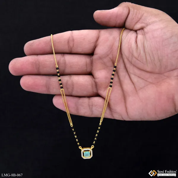Fashionable_Gold_Plated_Mangalsutra_For_Women_Style_B067