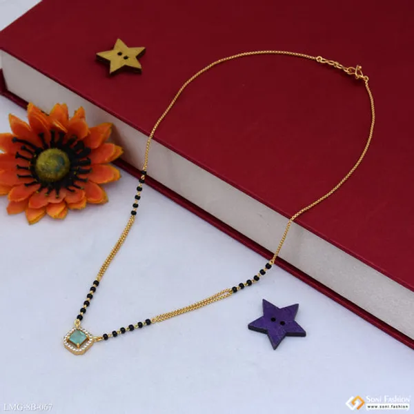 Fashionable_Gold_Plated_Mangalsutra_For_Women_Style_B067