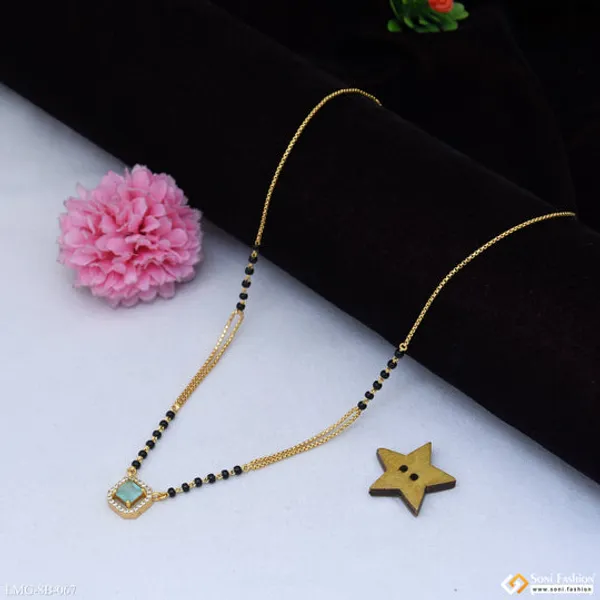 Fashionable_Gold_Plated_Mangalsutra_For_Women_Style_B067