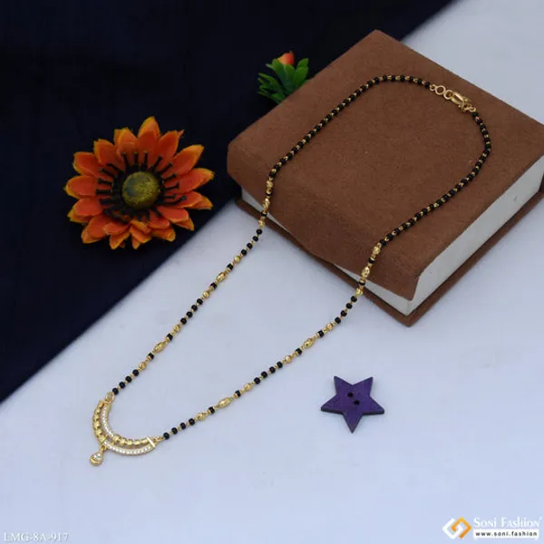Chic_Design_Gold_Plated_Mangalsutra_For_Women_Style_A917