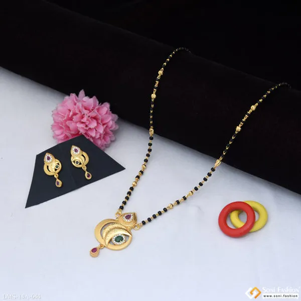 Lovely_Design_Gold_Plated_Mangalsutra_Set_For_Women_Style_A644