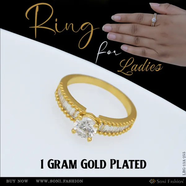 1_Gram_Gold_Plated_Best_Quality_Ring_For_Ladies_Style_A255