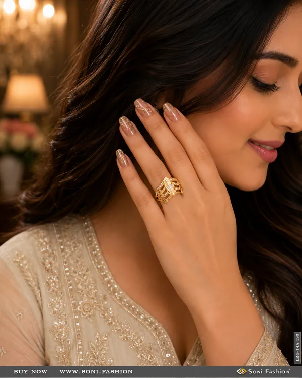 1_Gram_Gold_Plated_High_Class_Design_Gold_Plated_Ring_For_Ladies_Style_A193