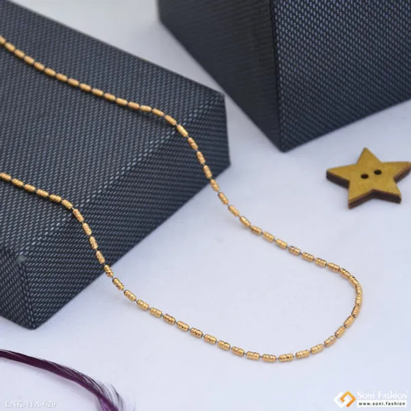 1_Gram_Gold_Plated_Exclusive_Design_Chain_For_Ladies_Style_A629