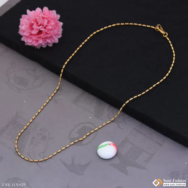1_Gram_Gold_Plated_Exclusive_Design_Chain_For_Ladies_Style_A629