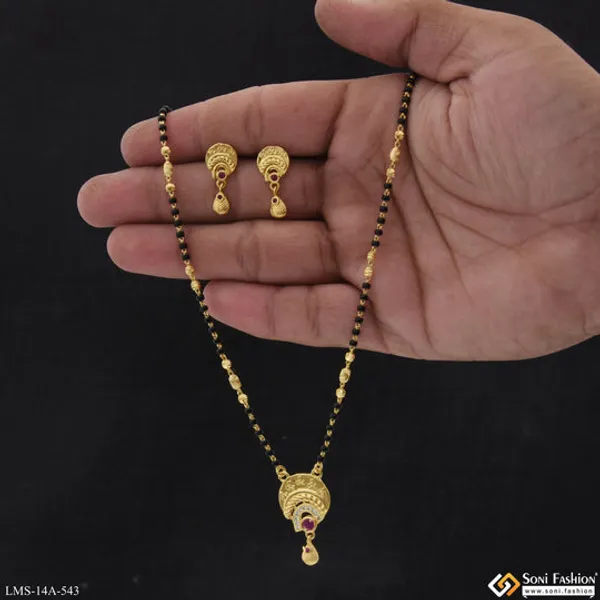 Exclusive_Design_Gold_Plated_Mangalsutra_Set_For_Women_Style_A543