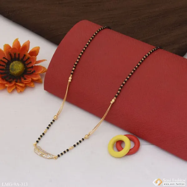 Glittering_Design_Latest_Design_Gold_Plated_Mangalsutra_For_Women_Style_A313