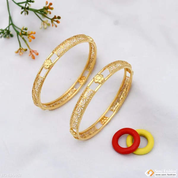 1_Gram_Gold_Plated_Latest_Design_Bangles_For_Women_Style_A052
